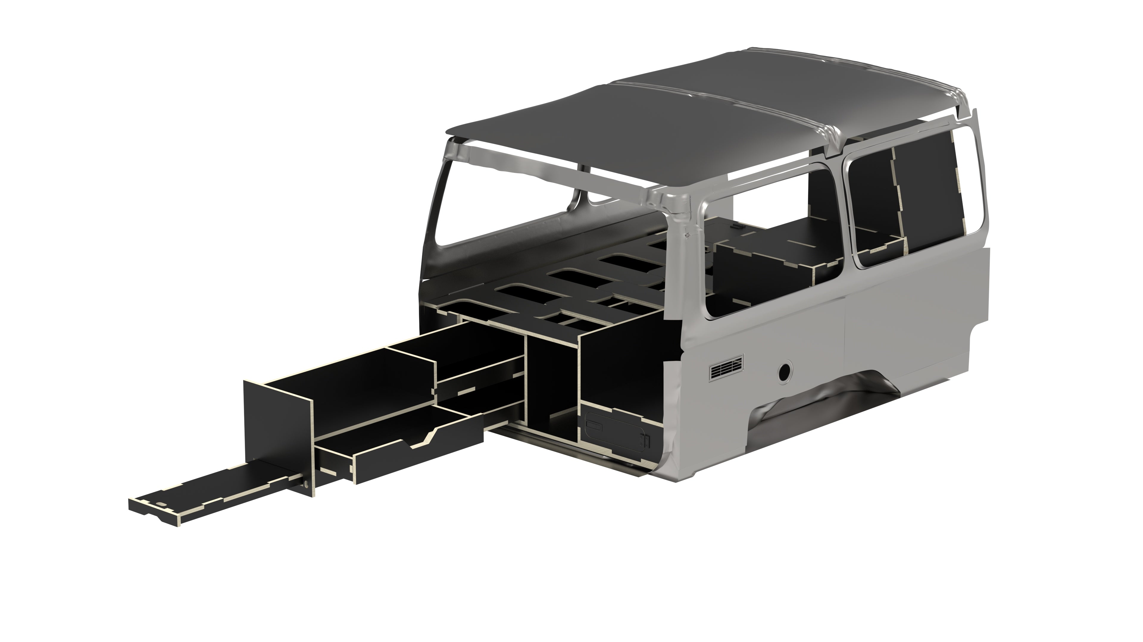 Toyota Troop Carrier Fitout Kit