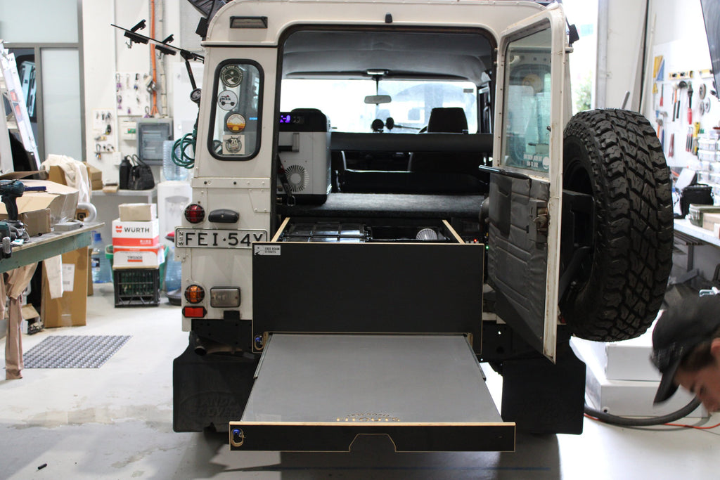 Land Rover Defender Rear Draw System