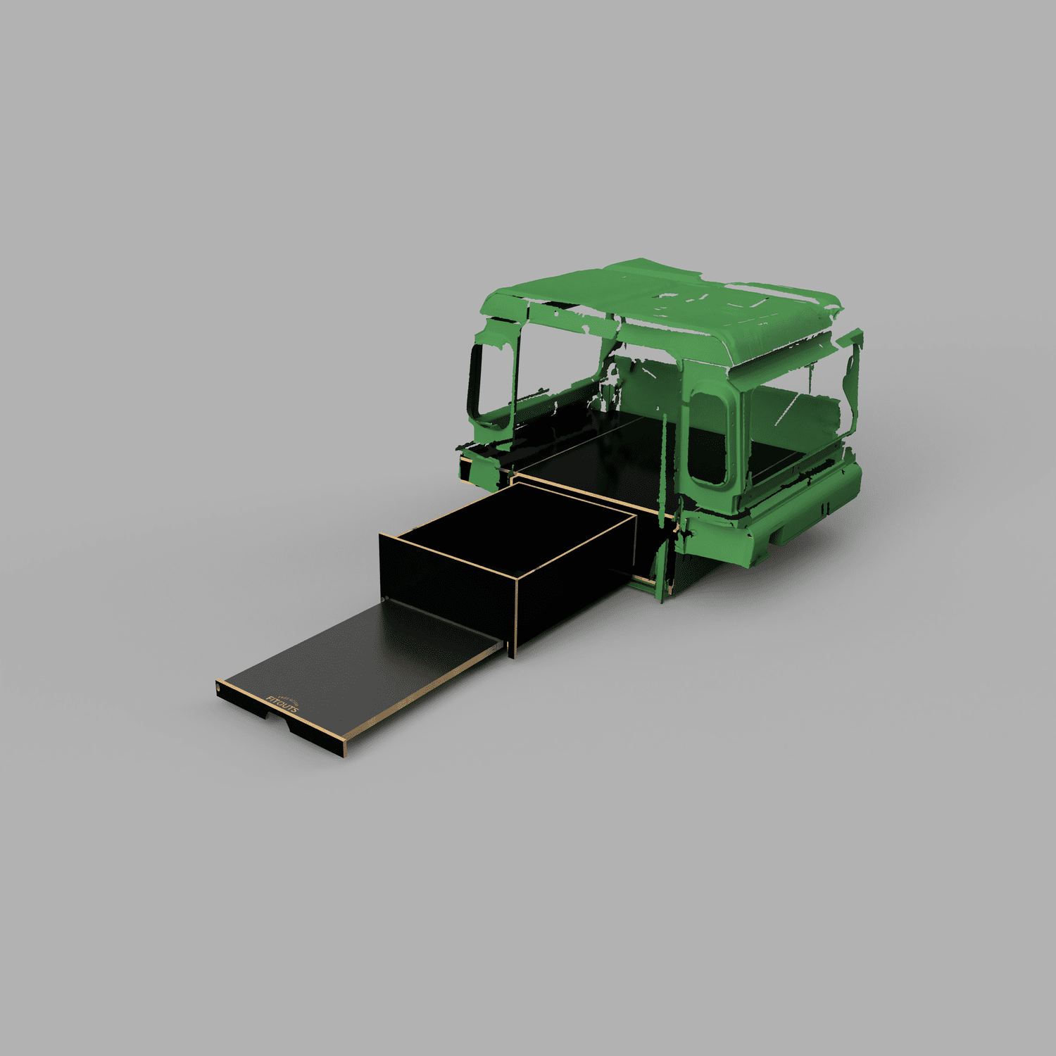 Land Rover Defender Rear Draw System